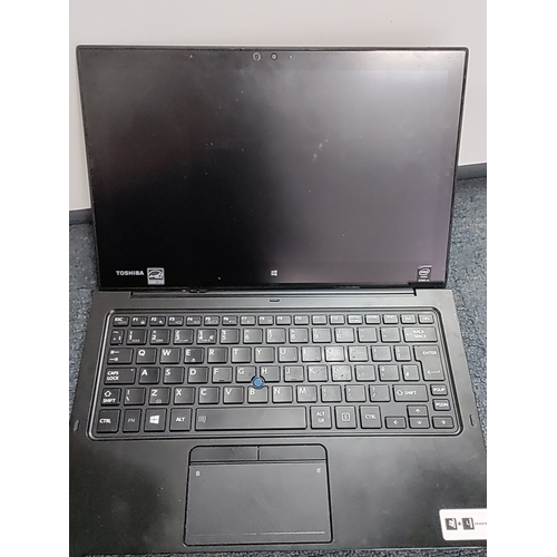 64 - A group of three untested laptops to include; a Toshiba Portege, a Samsung Chromebook XE310XBA and a... 