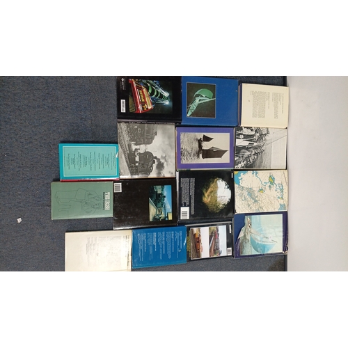 67 - A group of hardback and paperback books on sailing and seamanship, yachting navigation, and British ... 