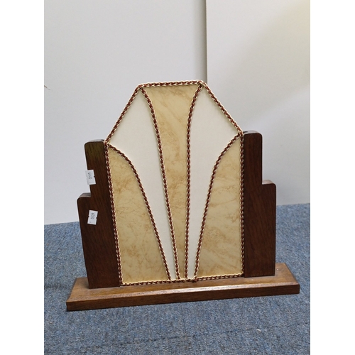 70 - A group of three 20th century table lamps, comprising two glazed ceramic baluster lamps painted with... 