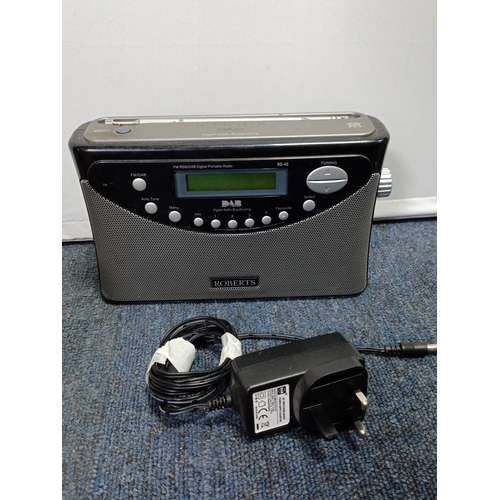 85 - A group of domestic electricals comprising a chrome-effect oscillating table fan with wire guard, He... 