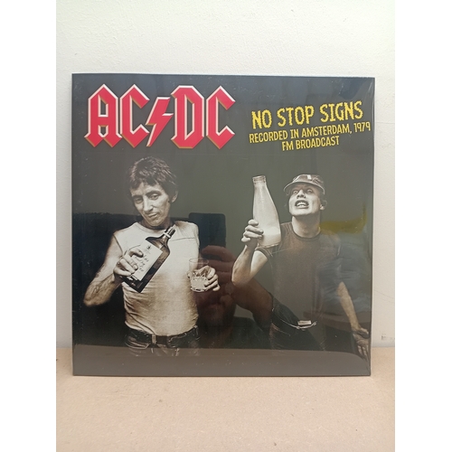 ACDC no stop signs Amsterdam 1979. New and sealed vinyl record.