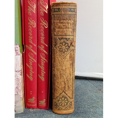 30 - A group of various books, including National Geographic Family Reference Atlas, The Girl’s Own Paper... 