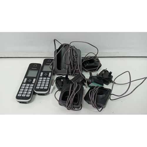6 - An assortment of domestic and communications electronics, including a Sony Dream Machine clock radio... 