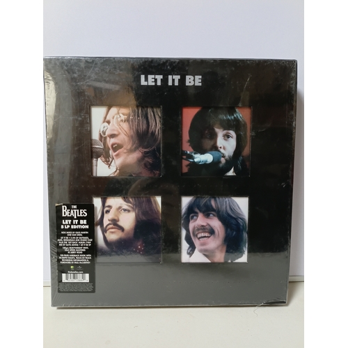 353 - The Beatles Let It Be, delixe edition vinyl record box set, New and sealed