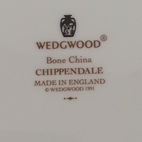 Wedgwood ‘Chippendale’ bone china part dinner service, comprising a ...