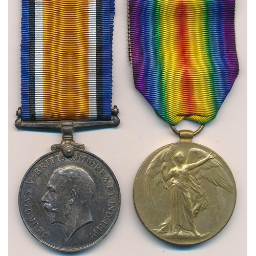 15 - First World War BWM & Victory medal to 6349 Pte (Private) Caleb Linnell, with copied MIC. Royal Warw... 