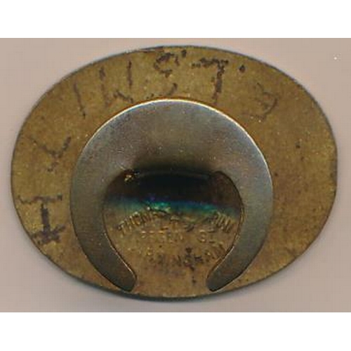 61 - ARP John Bull Rubber Co.Ltd. blue enamel badge, buttonhole fitting to back, 