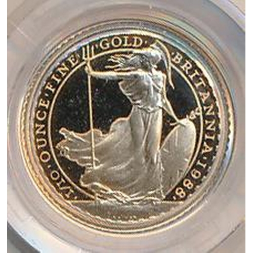 196 - 1988 £10 Britannia gold proof, in box of issue with certificate number 0639, issued by The Royal Min... 