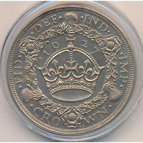 155 - 1927 crown very fine/extremely fine.