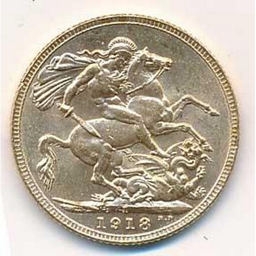 191 - 1918I sovereign very fine, with Royal Mint certificate.