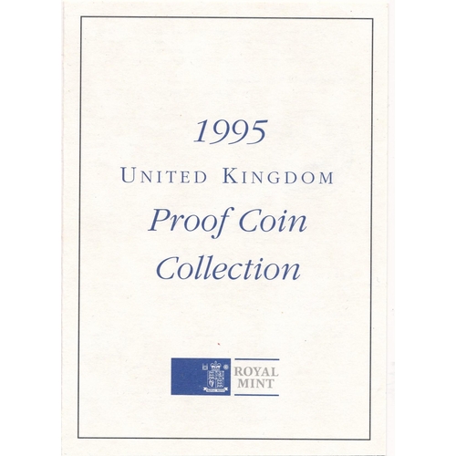 281 - Range of GB Deluxe/Executive proof sets FDC (8), with deluxe sets (red leather) 1985, 86, 93, 95, 96... 