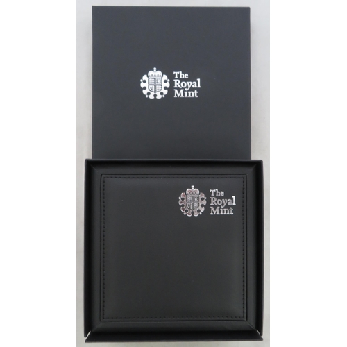 249 - 2017 £10 Britannia 5oz silver proof FDC, issued by The Royal Mint, in box of issue, with booklet and... 