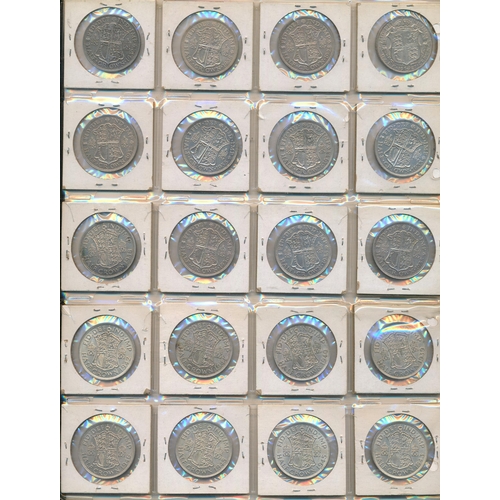 167 - Range of silver half crowns (30), generally fine to very fine with 1913, 1914, 1916, 1918 (2), 1923,... 