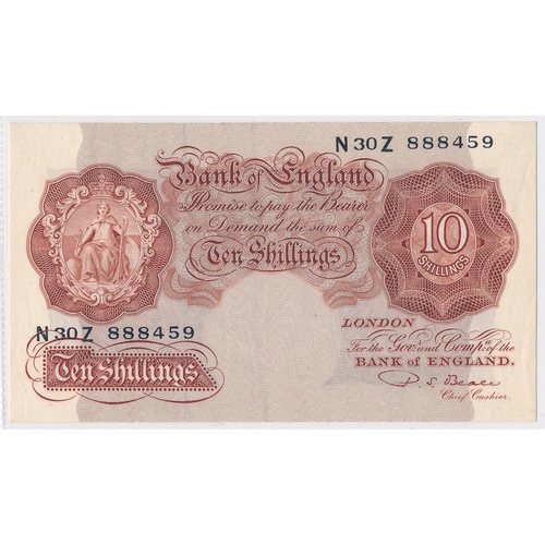 360 - Beale 1950 10 shillings N30Z 888459, good extremely fine (B266).