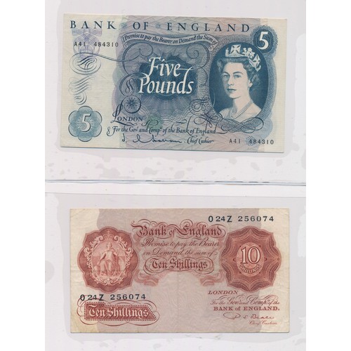 369 - Range of English banknotes (14), generally very fine to uncirculated with £20 Gill 08U, £10 Hollom A... 