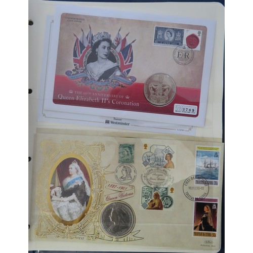 290 - ‘The Golden Wedding Anniversary of HM Queen Elizbeth II and HRH Prince Phillip 1947-1997’ coin cover... 