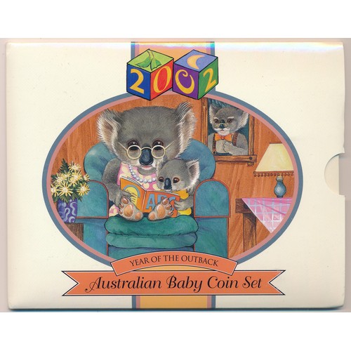 299 - Australia - A 2006 eight coin proof set commemorating 40 years of decimal currency.  A 2002 'Year of... 