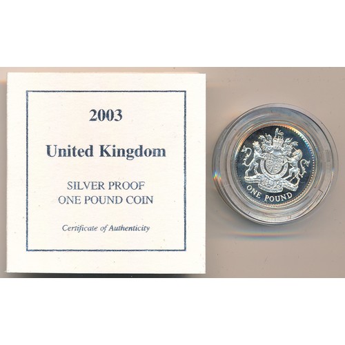 276 - Collection of boxed silver proofs FDC, with £5 2000 Queen Mother (2, one is missing outer card box),... 