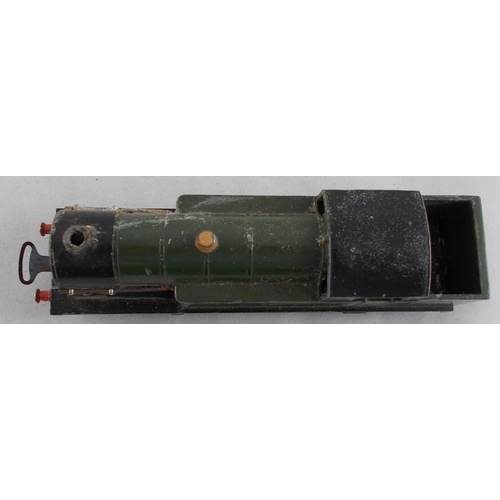 32 - Hornby Dublo. Pre-War GWR green 6699 0-6-2 3-rail tank locomotive No. EDL7, generally good plus to g... 