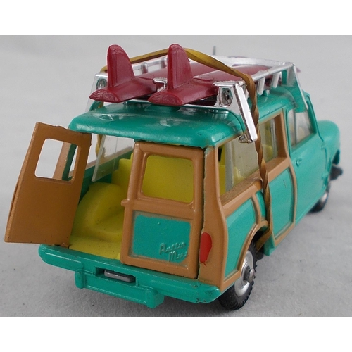 220 - Corgi. Surfing with BMC Mini Countryman No.485, generally excellent in excellent box, turquoise, yel... 