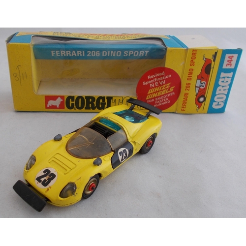 221 - Corgi. 1960s onwards collection, generally excellent in excellent to good plus window boxes, with Ch... 