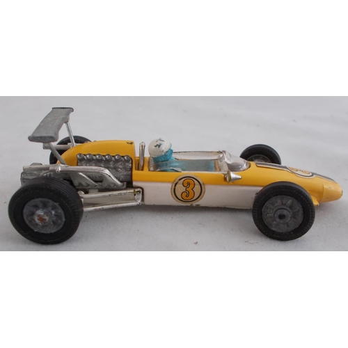 218 - Corgi. 1960s onwards racing car collection, generally excellent in good plus to good boxes, with Van... 