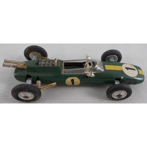 218 - Corgi. 1960s onwards racing car collection, generally excellent in good plus to good boxes, with Van... 