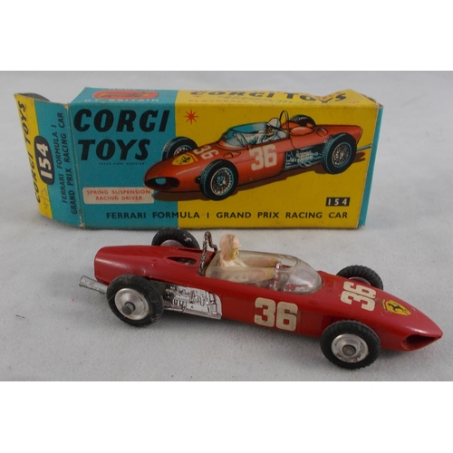 218 - Corgi. 1960s onwards racing car collection, generally excellent in good plus to good boxes, with Van... 