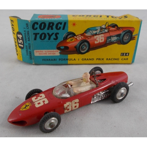 218 - Corgi. 1960s onwards racing car collection, generally excellent in good plus to good boxes, with Van... 