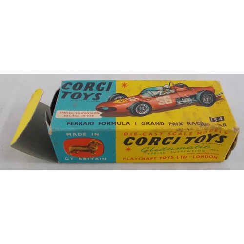 218 - Corgi. 1960s onwards racing car collection, generally excellent in good plus to good boxes, with Van... 