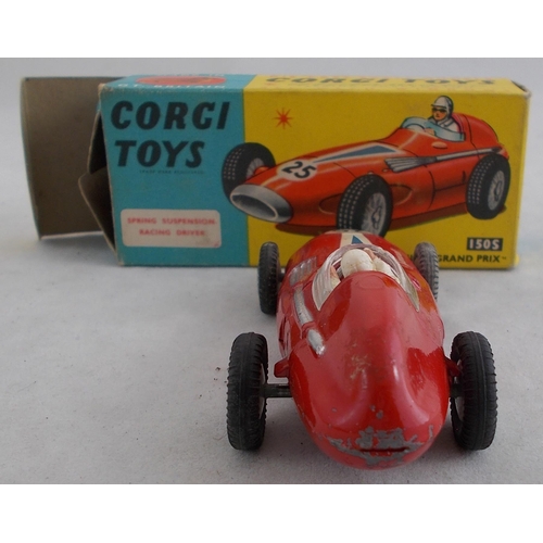 218 - Corgi. 1960s onwards racing car collection, generally excellent in good plus to good boxes, with Van... 