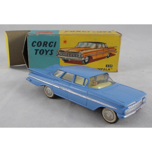 216 - Corgi. 1960s onwards American car collection, generally excellent in excellent to good plus boxes, w... 