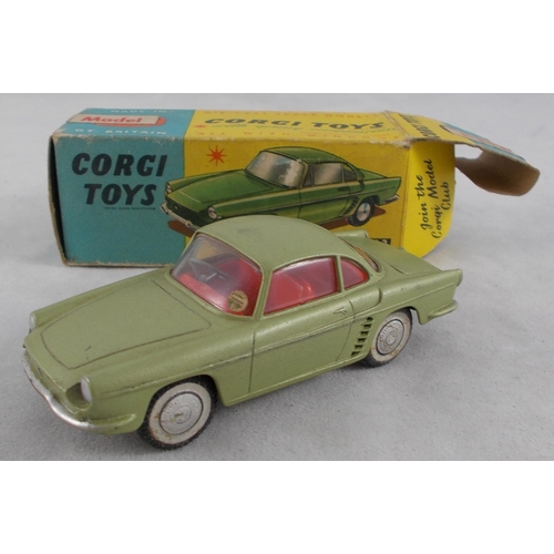 219 - Corgi. Pair of Renault Floride No.222, generally excellent in excellent to good plus boxes, with gre... 