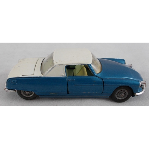 214 - Corgi. 1960s onwards Citroen pair, generally excellent to good plus in good boxes, with Le Dandy Cou... 