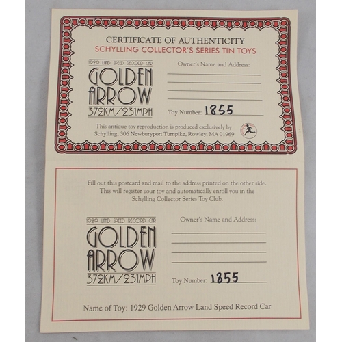 136 - Schylling - Tinplate modern limited edition clockwork (working with intergral key in base) model of ... 