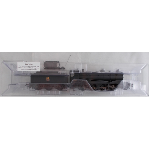 6 - Bachmann. 21 DCC Ready BR black (weathered) 3036 early BR emblem 2-8-0 locomotive and tender No. 31-... 