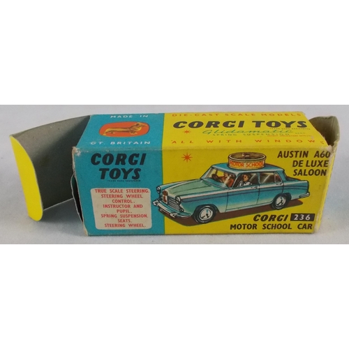 210 - Corgi. 1960s onwards car collection, generally excellent in good plus to good boxes, with Bentley Co... 