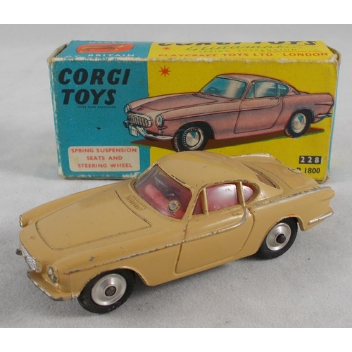 210 - Corgi. 1960s onwards car collection, generally excellent in good plus to good boxes, with Bentley Co... 