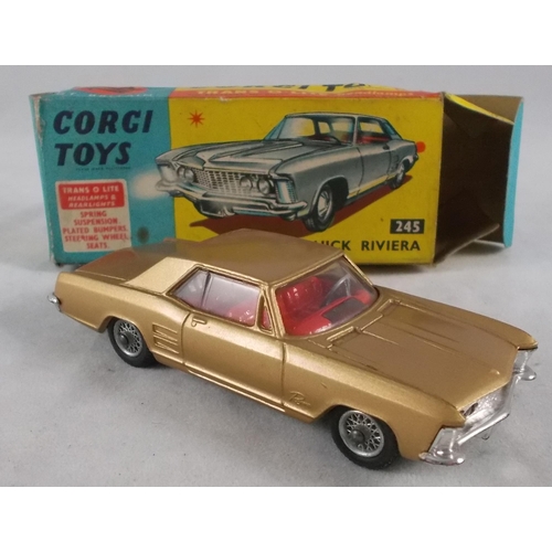 210 - Corgi. 1960s onwards car collection, generally excellent in good plus to good boxes, with Bentley Co... 