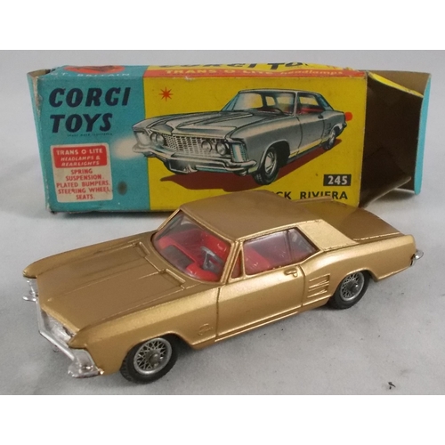 210 - Corgi. 1960s onwards car collection, generally excellent in good plus to good boxes, with Bentley Co... 