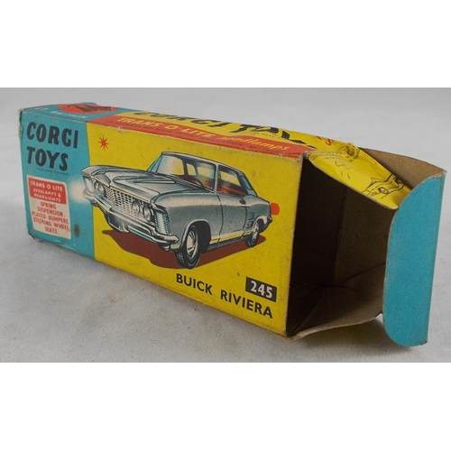 210 - Corgi. 1960s onwards car collection, generally excellent in good plus to good boxes, with Bentley Co... 