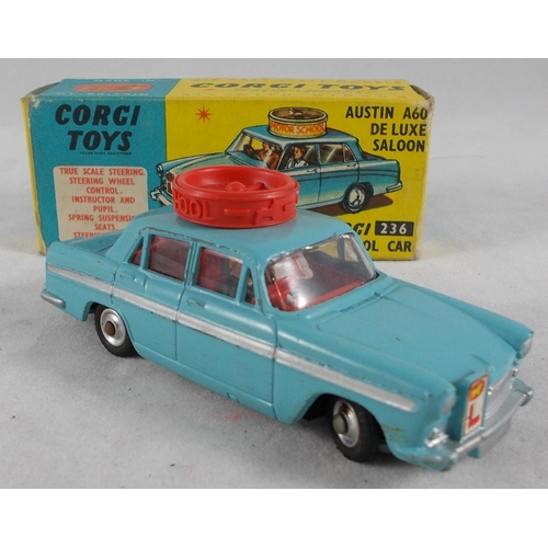 210 - Corgi. 1960s onwards car collection, generally excellent in good plus to good boxes, with Bentley Co... 