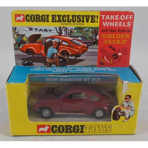 213 - Corgi. 1960s onwards motorsport collection, generally excellent to good plus in good or better boxes... 