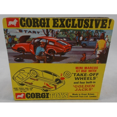 213 - Corgi. 1960s onwards motorsport collection, generally excellent to good plus in good or better boxes... 