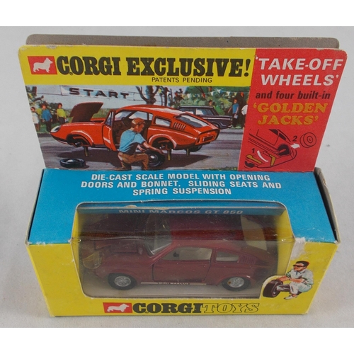 213 - Corgi. 1960s onwards motorsport collection, generally excellent to good plus in good or better boxes... 