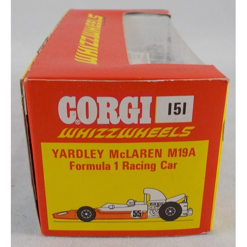 213 - Corgi. 1960s onwards motorsport collection, generally excellent to good plus in good or better boxes... 