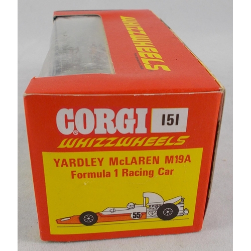 213 - Corgi. 1960s onwards motorsport collection, generally excellent to good plus in good or better boxes... 