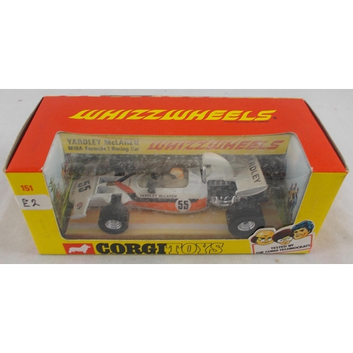 213 - Corgi. 1960s onwards motorsport collection, generally excellent to good plus in good or better boxes... 