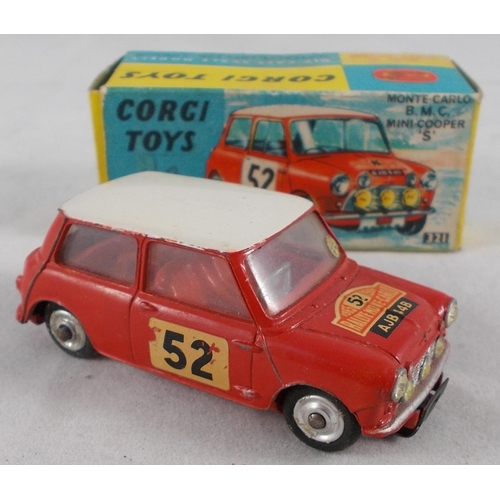 213 - Corgi. 1960s onwards motorsport collection, generally excellent to good plus in good or better boxes... 