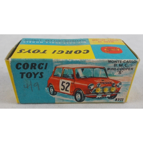 213 - Corgi. 1960s onwards motorsport collection, generally excellent to good plus in good or better boxes... 